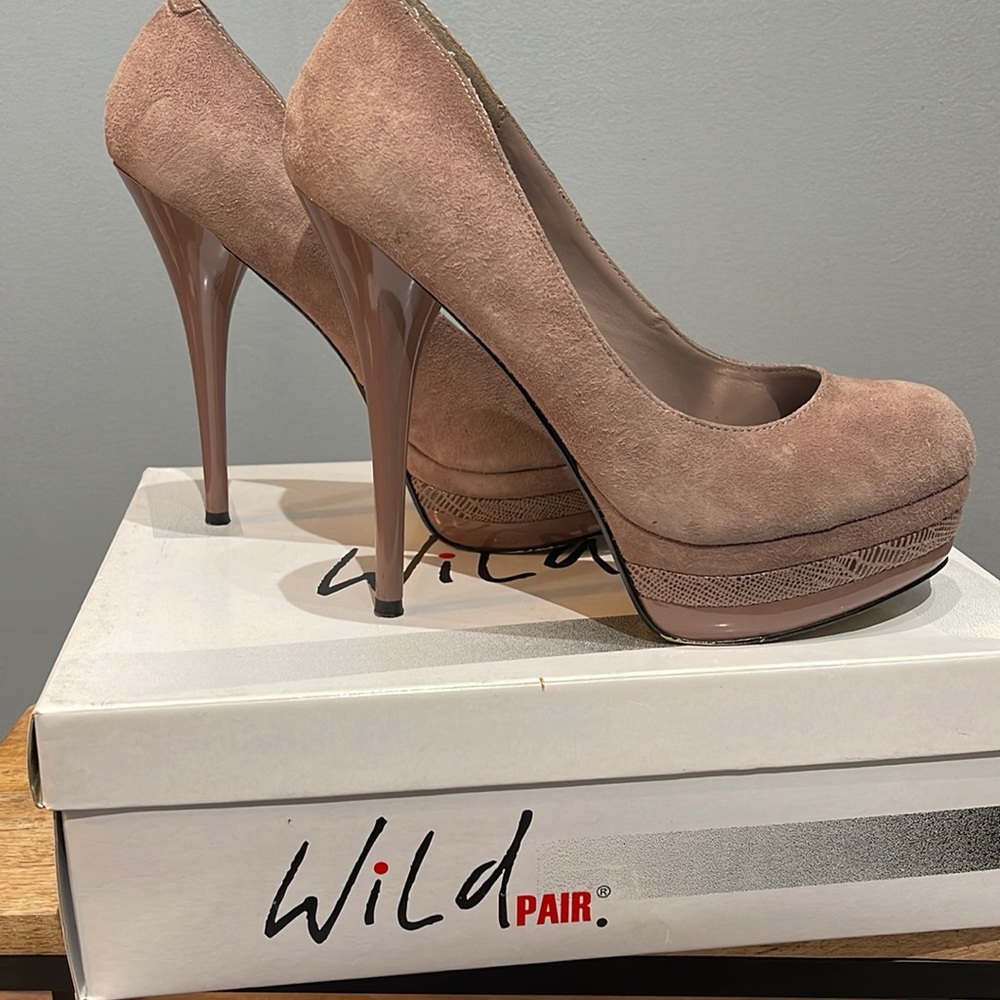 Blush heels